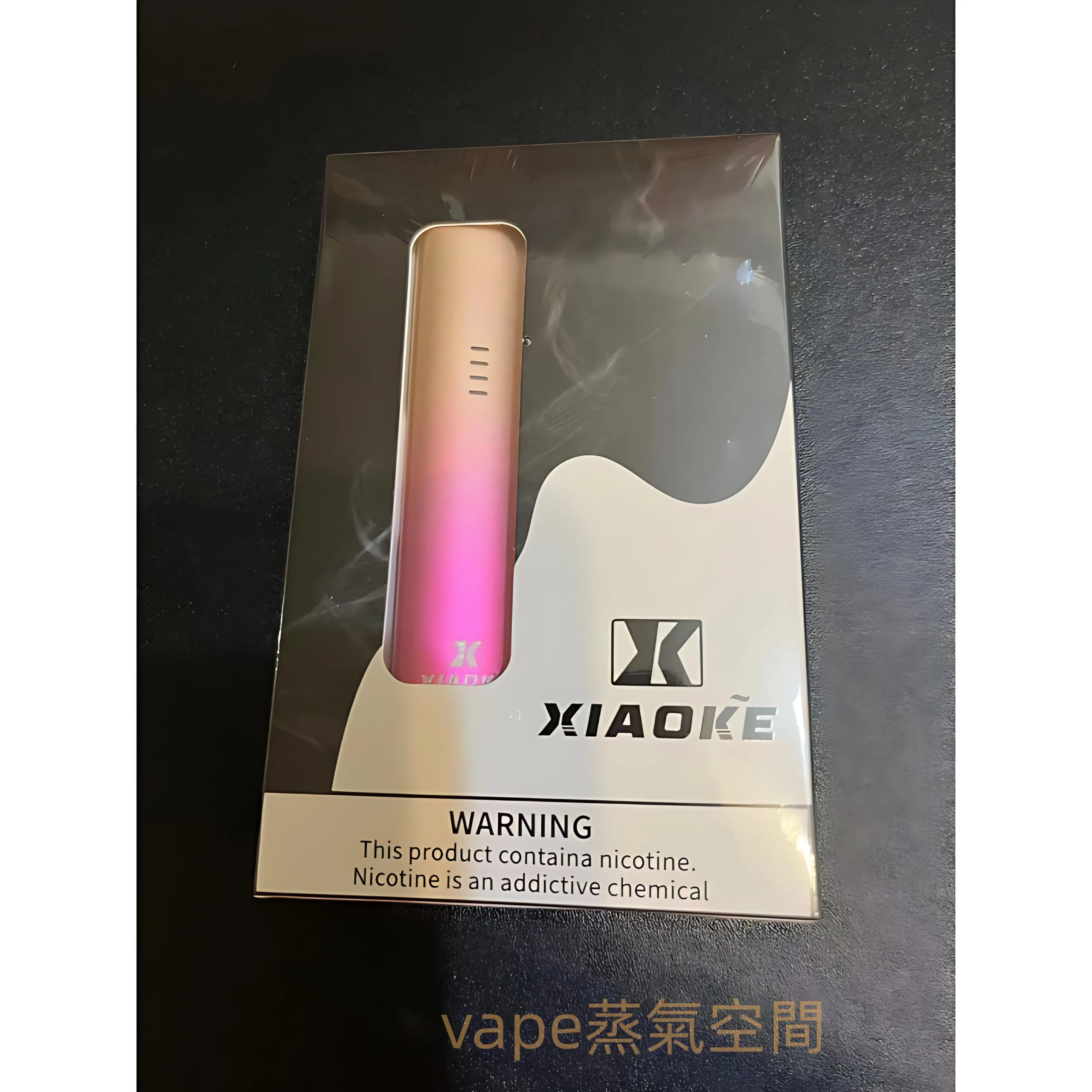 梟客 XIAOKE 5 代主機推薦|全兼容五六代煙彈|台灣現貨 2 梟客 XIAOKE 5 代主機 實體照片