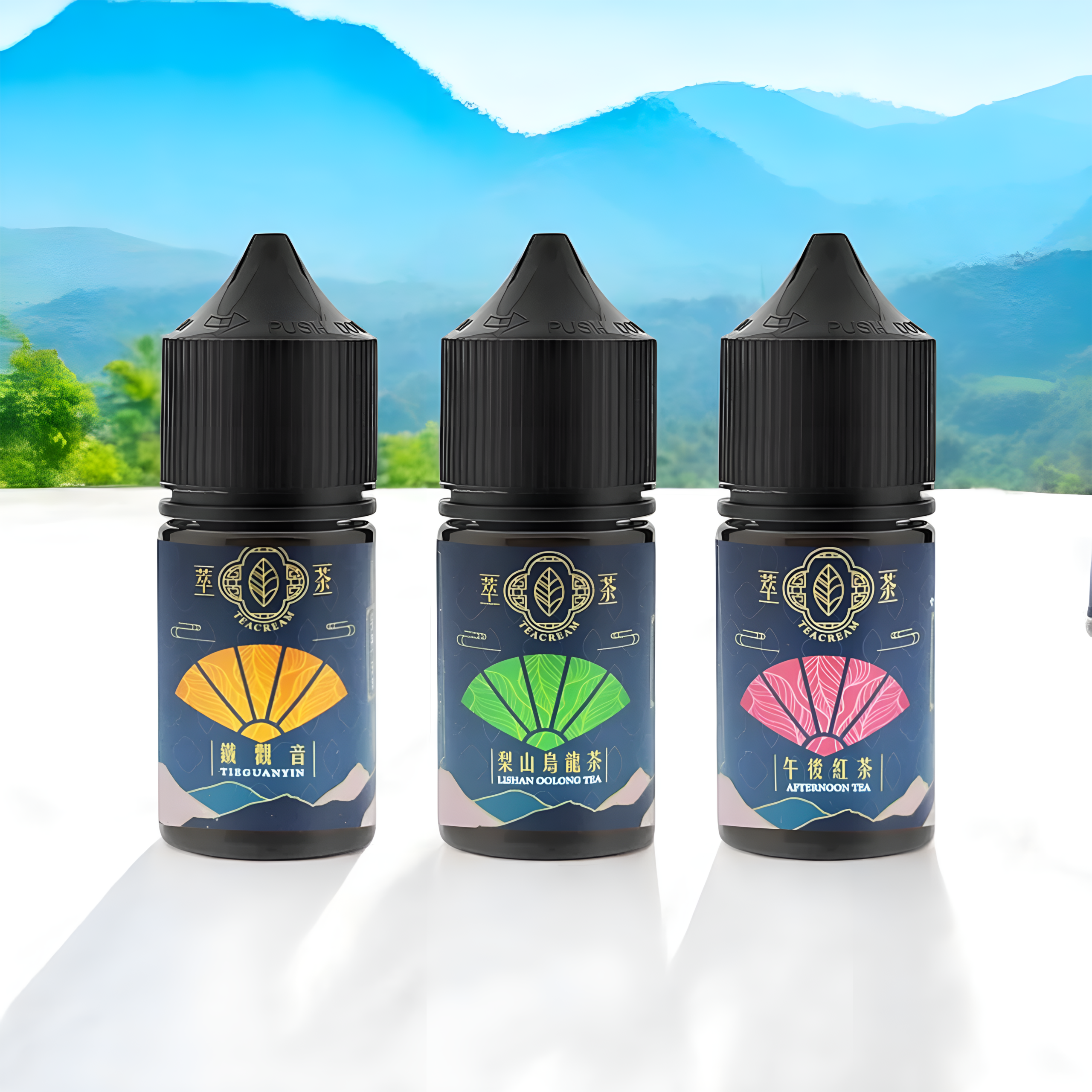 TEACREAM 萃茶煙油推薦|30ml/30mg|台灣現貨 2 TEACREAM 萃茶煙油 產品實拍