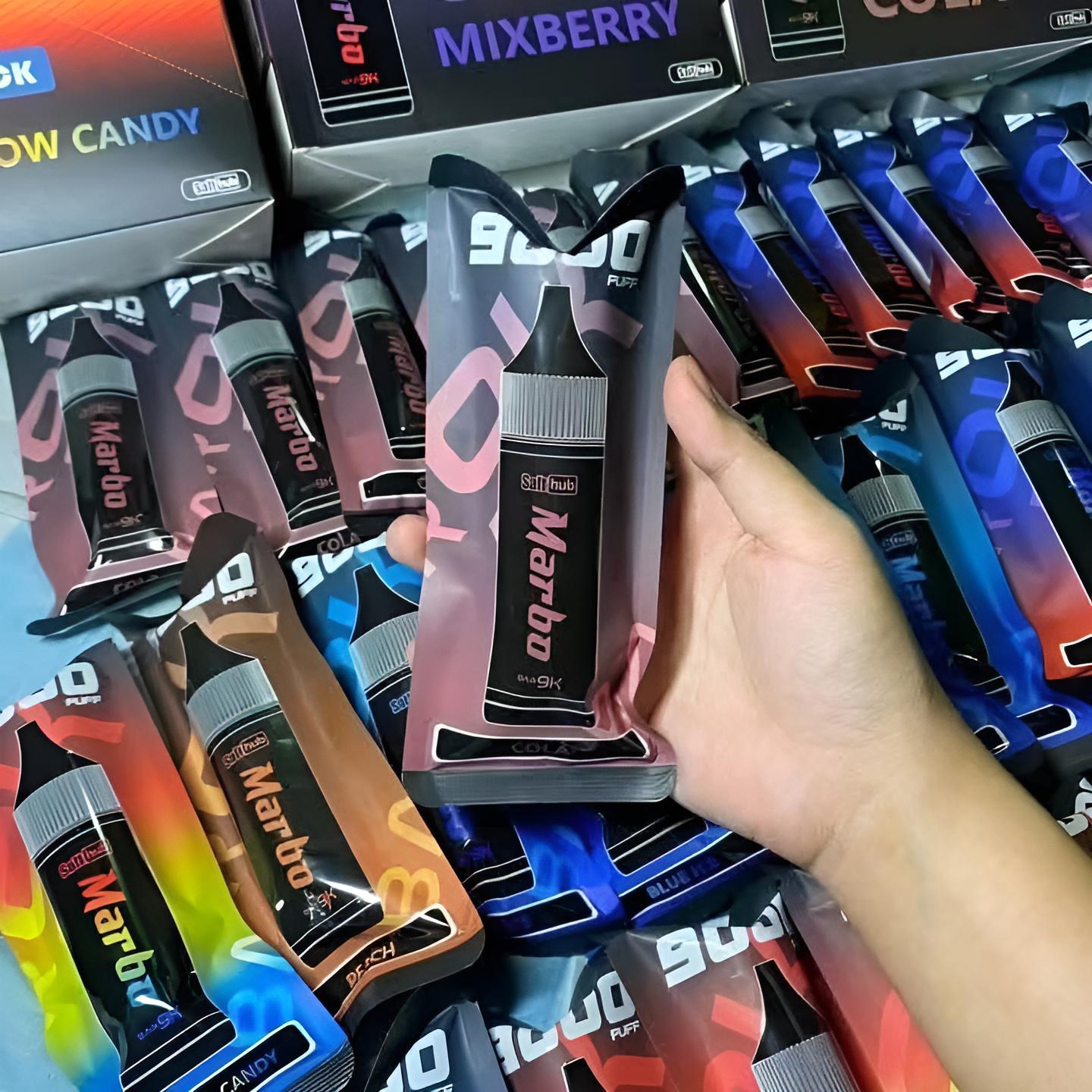 MARBO BAR 9000 Puffs 拋棄式電子菸推薦|台灣現貨 3 MARBO BAR 9000 Puffs 拋棄式電子菸 實體照片