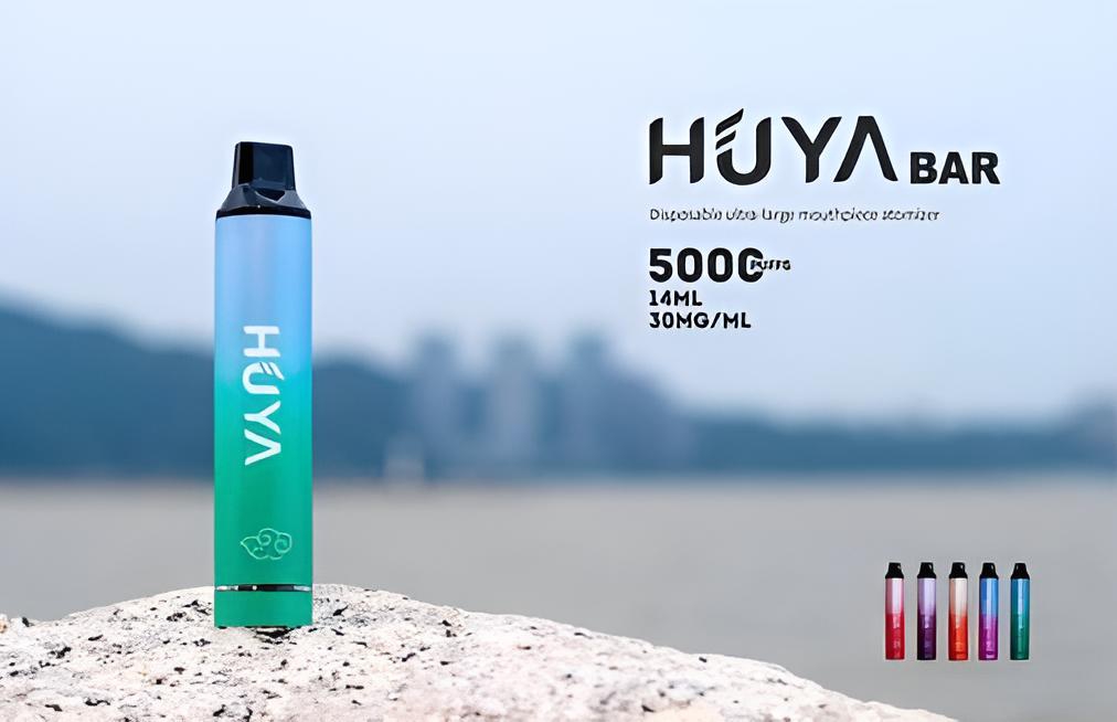 HUYA BAR 5000 Puffs 拋棄式電子菸 細節特寫