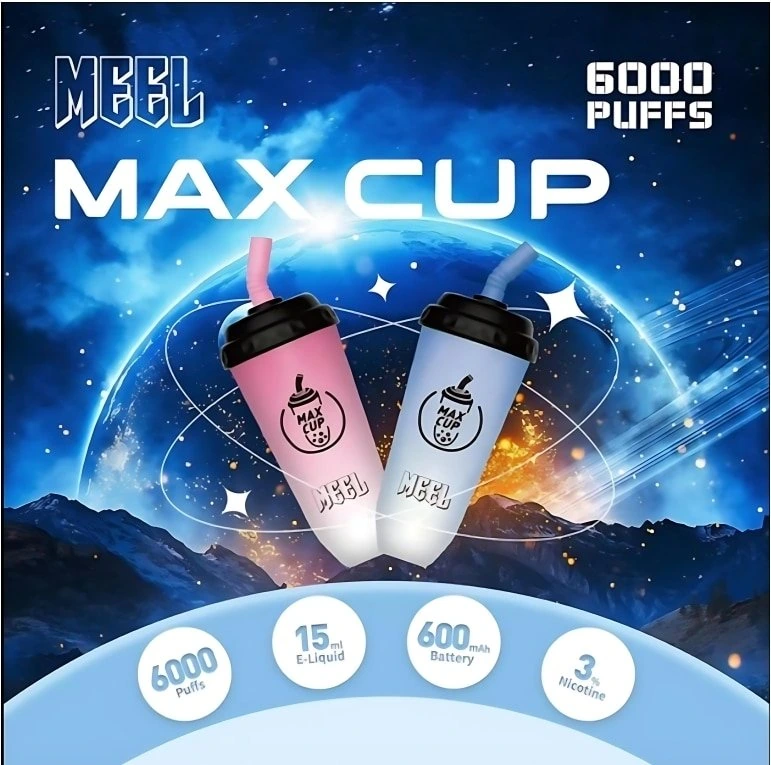 MEEL 奶茶杯 6000 口拋棄式電子煙｜阿滔糖果專營店