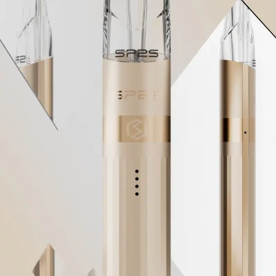 SP2S鈦色主機/思博睿新款霧化桿/通用一代煙彈